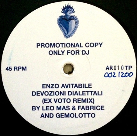 ENZO AVITABILE / エンツォ・アヴィタビーレ / DEVOZIONI DIALETTALI (EX VOTO RMX BY LEO MAS & FABRICE AND GEMOLOTTO)