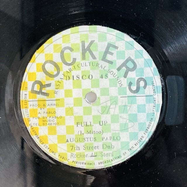 AUGUSTUS PABLO / オーガスタス・パブロ / FULL UP/EASTMAN SOUND