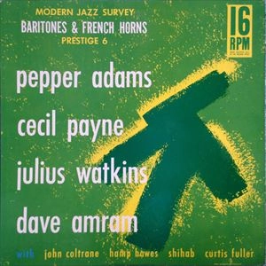 PEPPER ADAMS / ペッパー・アダムス 商品一覧 | ディスクユニオン