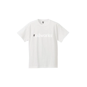 OILWORKS / #OILWORKS T-SHIRT WHITExWHITE L