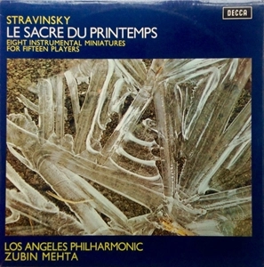ZUBIN MEHTA / ズービン・メータ / STRAVINNSKY: LE SACRE DU PRINTEMPS