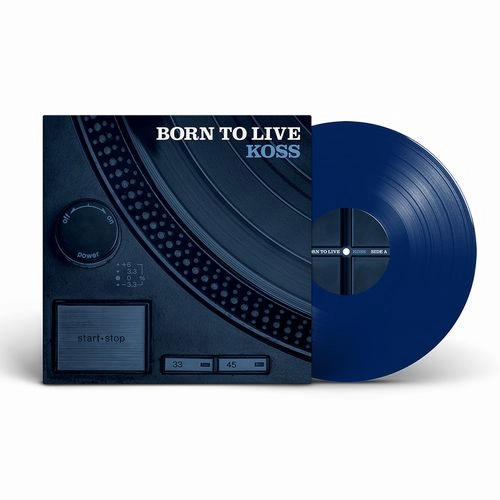 KOSS (HIPHOP) / BORN TO LIVE (BLUE VINYL)