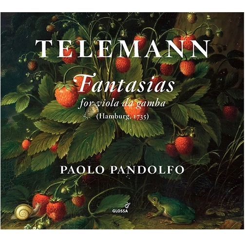 PAOLO PANDOLFO / パオロ・パンドルフォ / TELEMANN:12 FANTASIAS FOR VIOLA DA GAMBA
