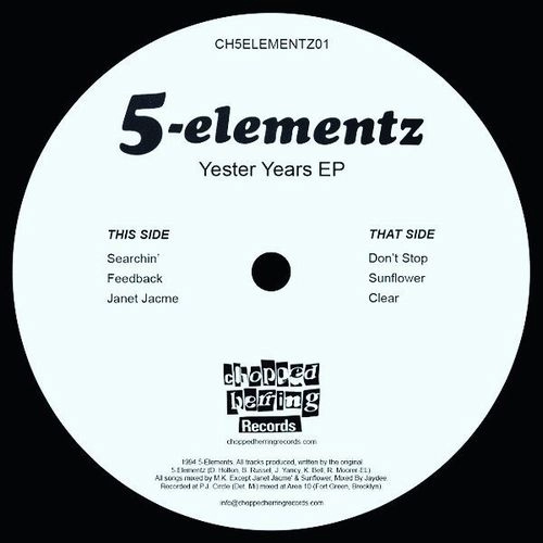 5ELA (5 ELEMENTZ) / YESTER YEARS EP