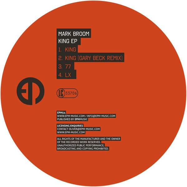MARK BROOM / マーク・ブルーム / KING EP