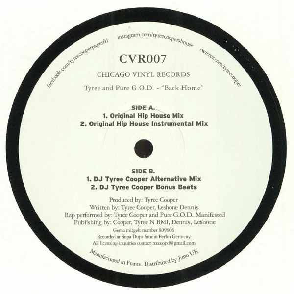 TYREE & PURE GOD / BACK HOME