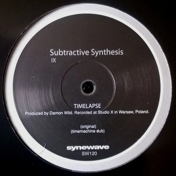 DAMON WILD / デイモン・ワイルド / SUBTRACTIVE SYNTHESIS (TIMEMACHINE, FUNCTION, & POSTSCRIPTUM MIXES)