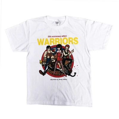 NICKEY & THE WARRIORS / WILD CHEERY T SHIRT WHITE/XL