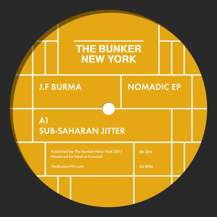 J.F. BURMA / NOMADIC EP 