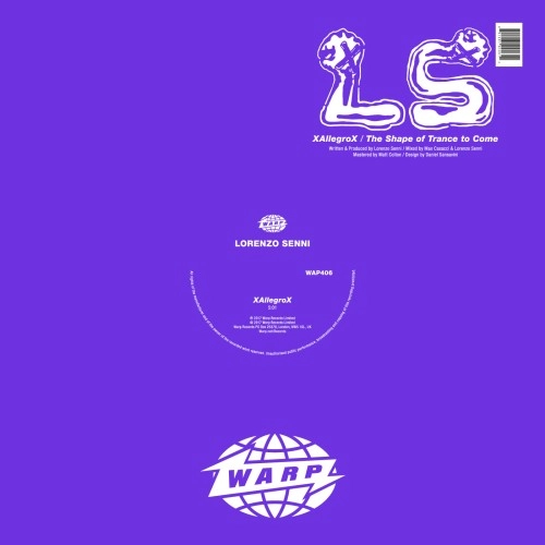 LORENZO SENNI / ロレンツォ・センニ / XALLEGROX/THE SHAPE OF TRANCE TO COME