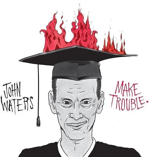 JOHN WATERS / ジョン・ウォーターズ / MAKE TROUBLE [7"]