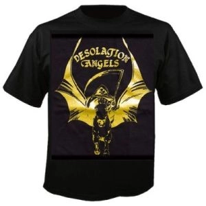 DESOLATION ANGELS / GOLD LOGO T-SHIRT<SIZE:L>