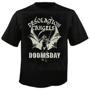 DESOLATION ANGELS / SILVER DOOMSDAY LOGO T-SHIRT<SIZE:S>