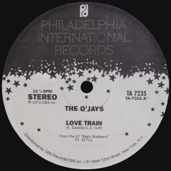 O'JAYS / オージェイズ / LOVE TRAIN / I LOVE MUSIC / BACK STABBERS