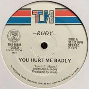 RUDY MARQUEZ / YOU HURT ME BADLY / DO THE DISCO FUNKY DISCO