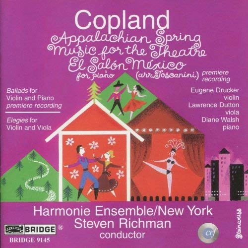 STEVEN RICHMAN / スティーヴン・リッチマン / COPLAND:MUSIC FOR THE THEATER
