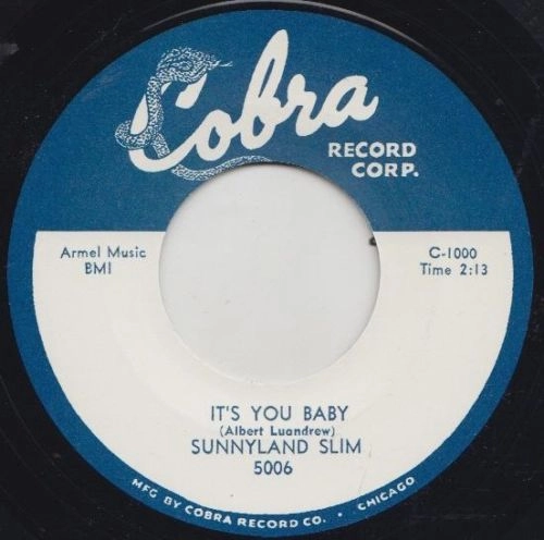SUNNYLAND SLIM / サニーランド・スリム / IT'S YOU BABY / HIGHWAY 61