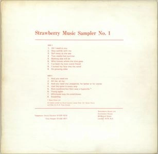 STRAWBS / ストローブス / STRAWBERRY MUSIC SAMPLER NO.1