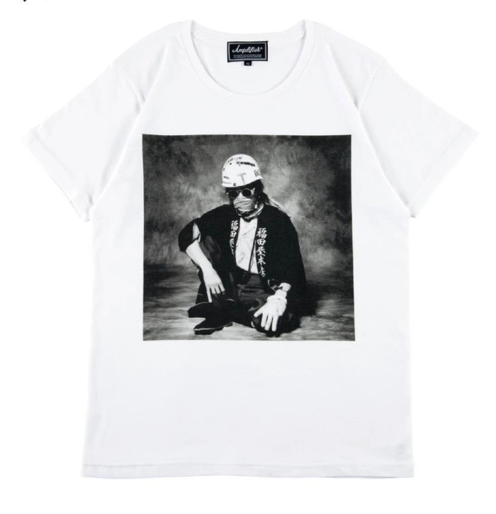 KIYOSHIRO IMAWANO / 忌野清志郎 / Amplifier "忌野清志郎" TEE / 杉山芳明 WHITE L