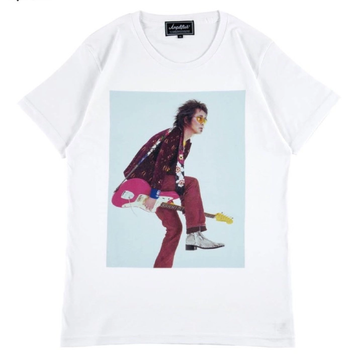 KIYOSHIRO IMAWANO / 忌野清志郎 / Amplifier "忌野清志郎" TEE / 広川泰士 WHITE M