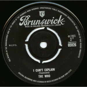 THE WHO / ザ・フー / I CAN'T EXPLAIN / I CANT EXPLAIN