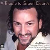 JOHN OSBORN (TENOR) / ジョン・オズボーン  / A TRIBUTE TO GILBRT DUPREZ