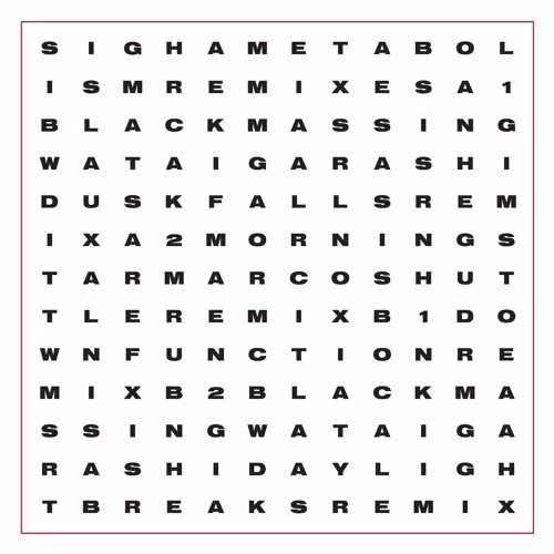 SIGHA / METABOLISM REMIXES