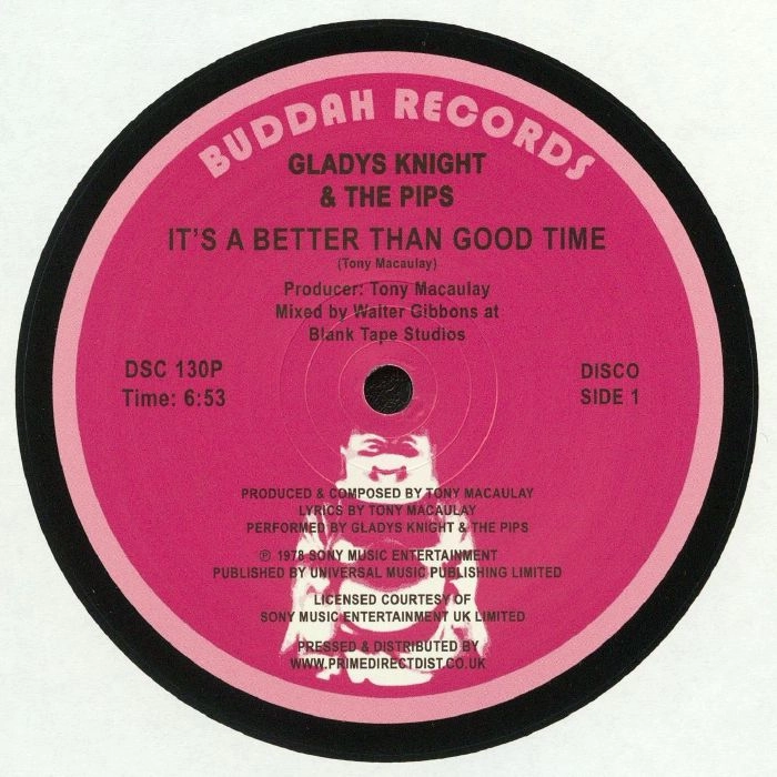 GLADYS KNIGHT & THE PIPS / グラディス・ナイト&ザ・ピップス / IT'S A BETTER THAN GOOD TIME / SAVED BY THE GRACE OF YOUR LOVE