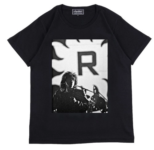 RED WARRIORS / レッド・ウォーリアーズ / Amplifier "RED WARRIORS" TEE design B BLACK / L