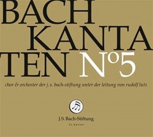 RUDOLF LUTZ / ルドルフ・ルッツ / BACH:KANTATEN NO.5