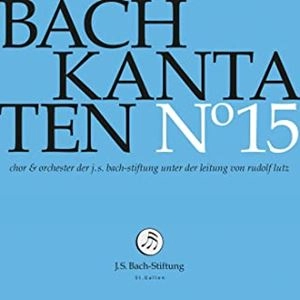 RUDOLF LUTZ / ルドルフ・ルッツ / BACH:KANTATEN NO.15