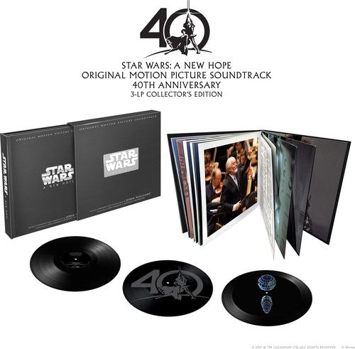 JOHN WILLIAMS / ジョン・ウィリアムズ / STAR WARS: A NEW HOPE (SOUNDTRACK) [3LP BOX] (40TH ANNIVERSARY)