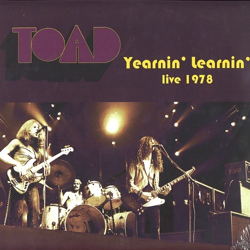 TOAD / トード / YEARNIN' LEARNIN' LIVE 1978 180g LIMITED VINYL