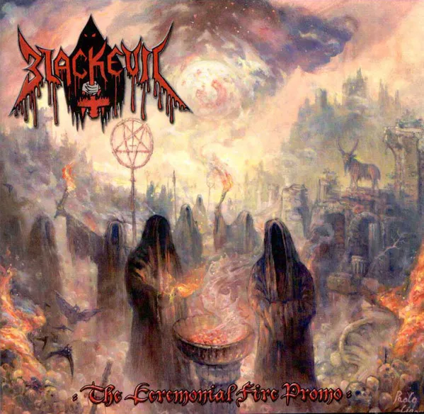 BLACKEVIL / CEREMONIAL FIRE