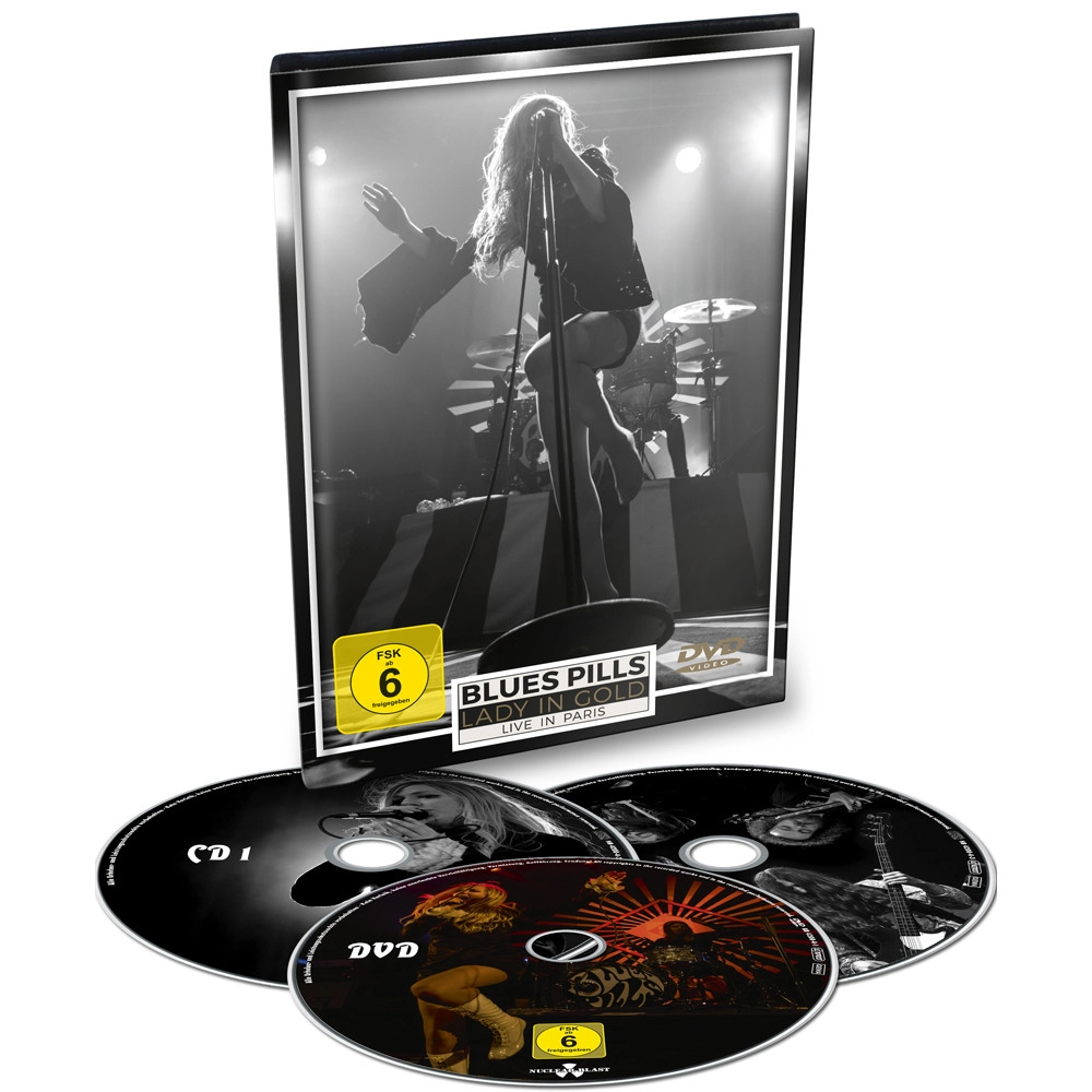 BLUES PILLS / ブルーズ・ピルズ / LADY IN GOLD - LIVE IN PARIS<DVD+2CD>