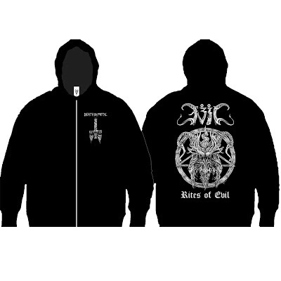 EVIL (from JAPAN) / イーヴル / EVIL × death by metal<ZIPPER HOODY><SIZE:XL> / EVIL*death by metal<ZIPPER HOODY><SIZE:XL>