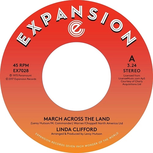 LINDA CLIFFORD / リンダ・クリフォード / MARCH ACROSS THE LAND/ONLY FOO(7'')