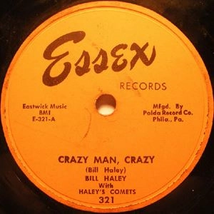 BILL HALEY & HIS COMETS / ビル・ヘイリー&ヒズ・コメッツ / CRAZY MAN, CRAZY (10")