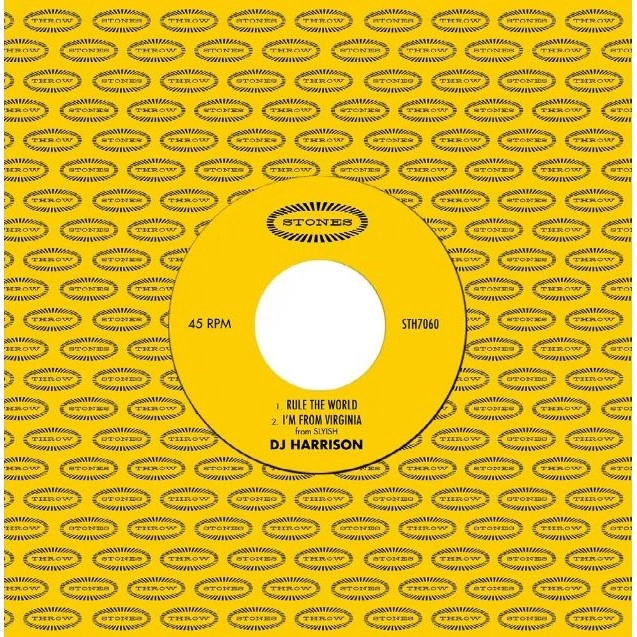 DJ HARRISON / DJハリソン / RULE THE WORLD & I'M FROM VIRGINIA B/W BROWN WATER BLUES