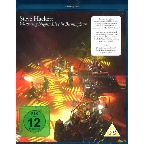 STEVE HACKETT / スティーヴ・ハケット / WUTHERING NIGHTS-LIVE IN BIRMINGHAM: BLU-RAY(REGION ALL)