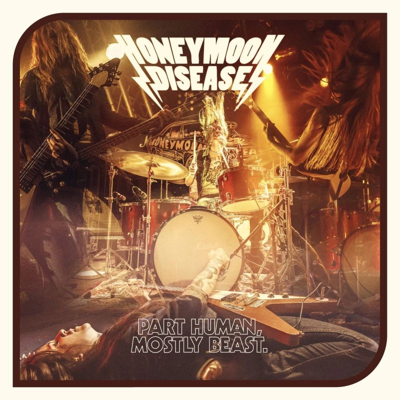 HONEYMOON DISEASE / PART HUMAN, MOSTLY BEAST<LP>