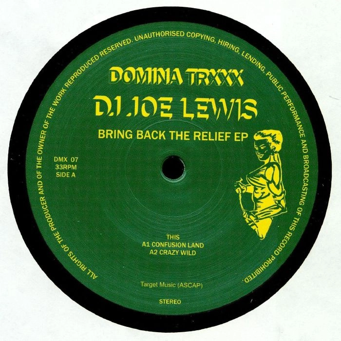 JOE LEWIS / BRING BACK THE RELIEF EP