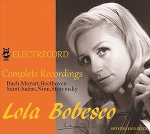 LOLA BOBESCO / ローラ・ボベスコ / ELECTRECORD COMPLETE RECORDINGS