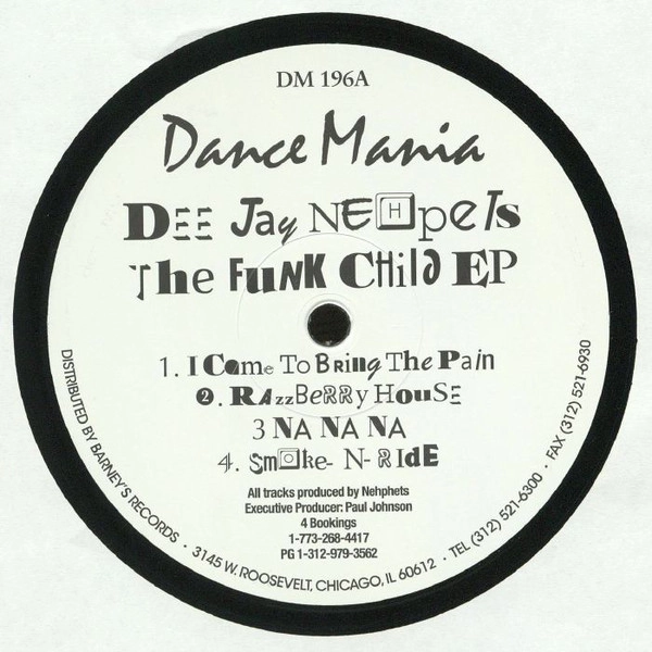 DEE JAY NEHPETS / FUNK CHILD EP (2017 REPRESS)
