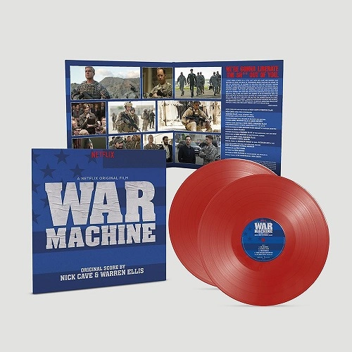NICK CAVE & WARREN ELLIS / ニック・ケイヴ & ウォーレン・エリス / WAR MACHINE (A NETFLIX ORIGINAL FILM SOUNDTRACK) (2LP/RED VINYL)