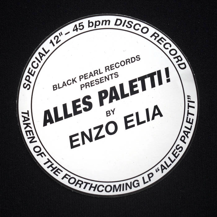ENZO ELIA / ALLES PALETTI