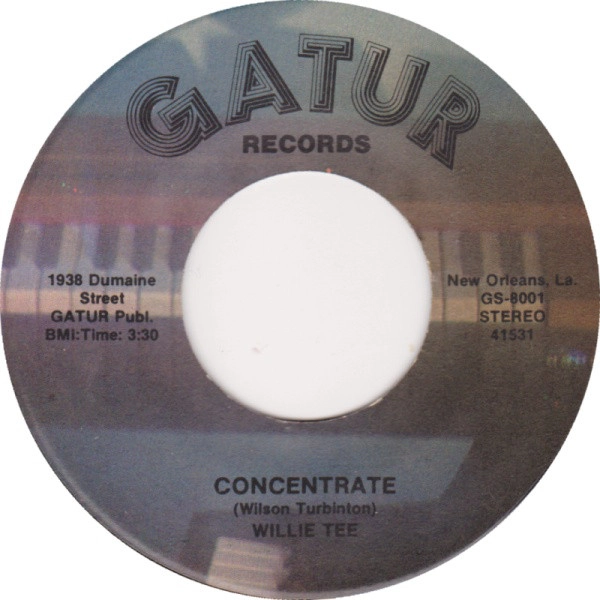 WILLIE TEE / ウィリー・ティー / CONCENTRATE / GET UP / CONCUSSION / MEMPHIS