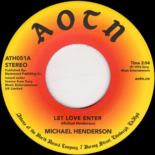 MICHAEL HENDERSON / マイケル・ヘンダーソン / LET LOVE ENTER / COME TO ME