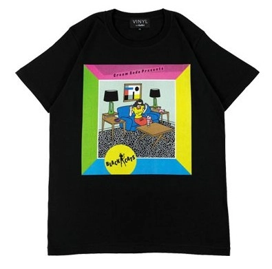 BLACK CATS / ブラック・キャッツ / VINYL "BLACK CATS"TEE CREAM-SODA PRESENTS BLACK L