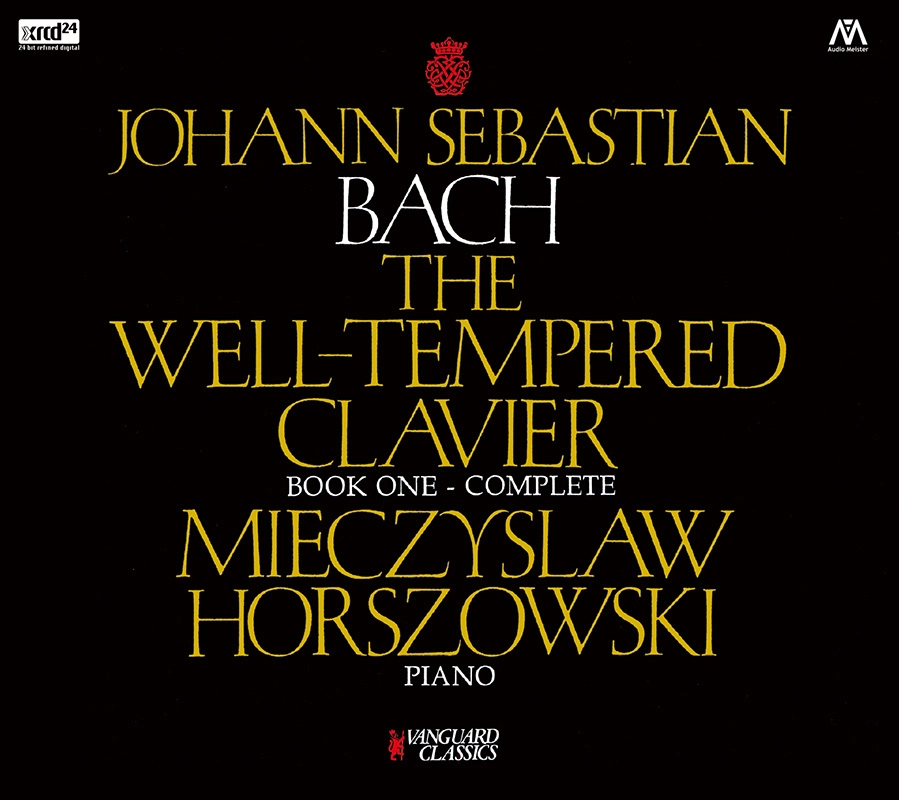 MIECZYSLAW HORSZOWSKI / ミエチスワフ・ホルショフスキ / バッハ：平均律クラヴィーア曲集第1巻